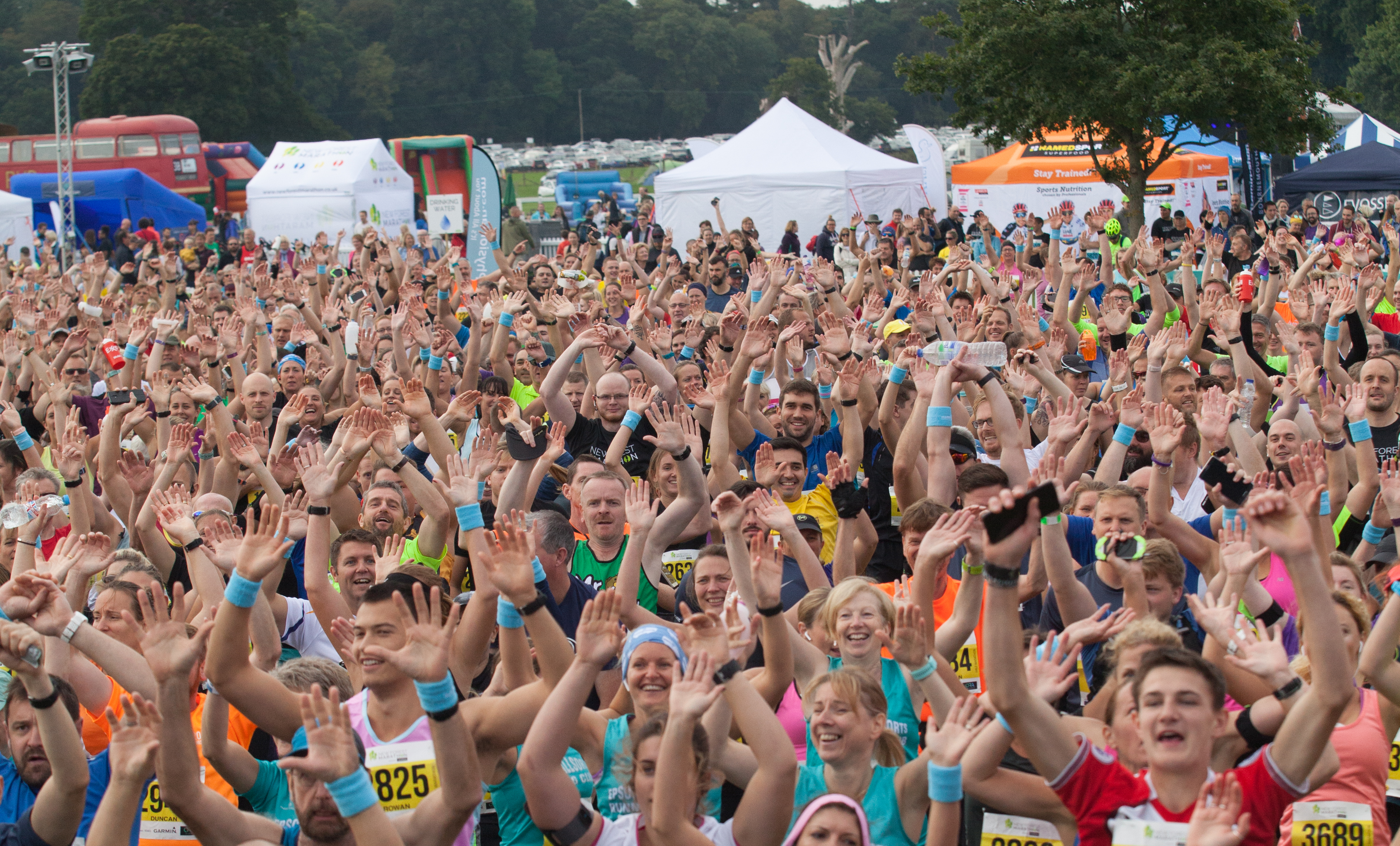 New Forest Marathon Warm up